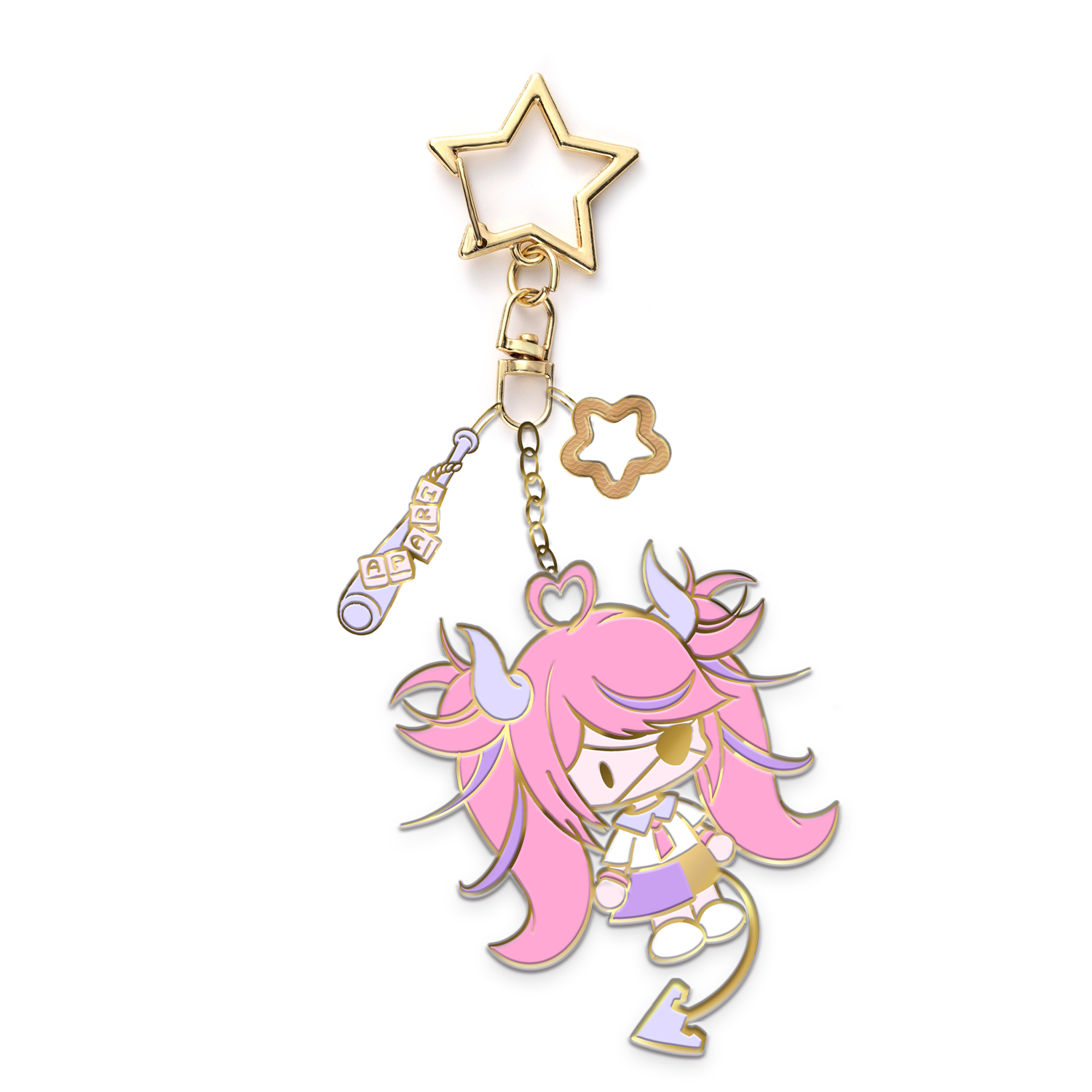 Toy Baddie Mouse Enamel Keychain