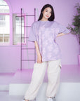 Michi Rise Up T-Shirt Lavender