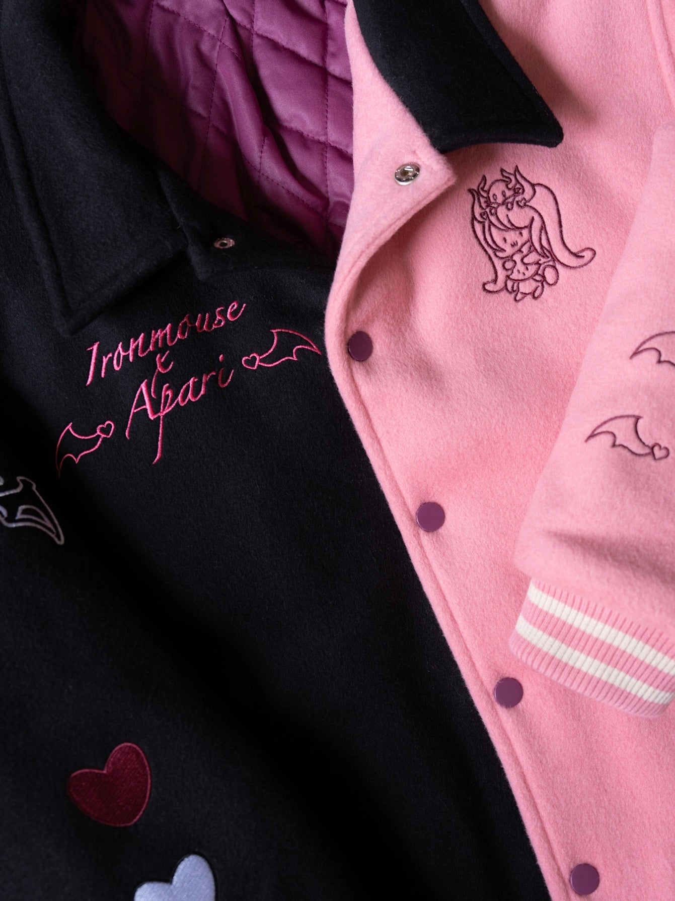 Ironmouse Varsity Jacket Split