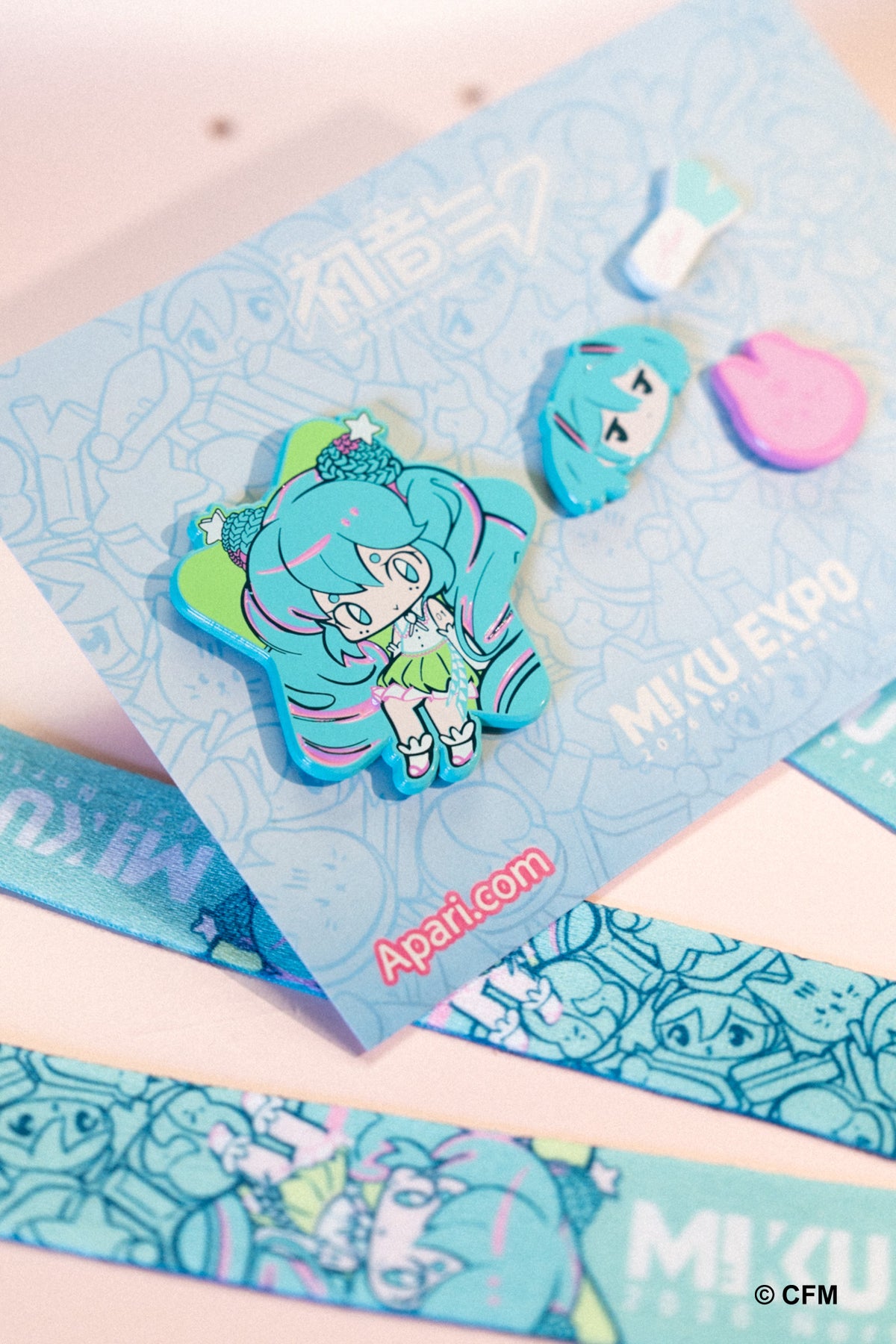 MIKU EXPO Candy Pin Set