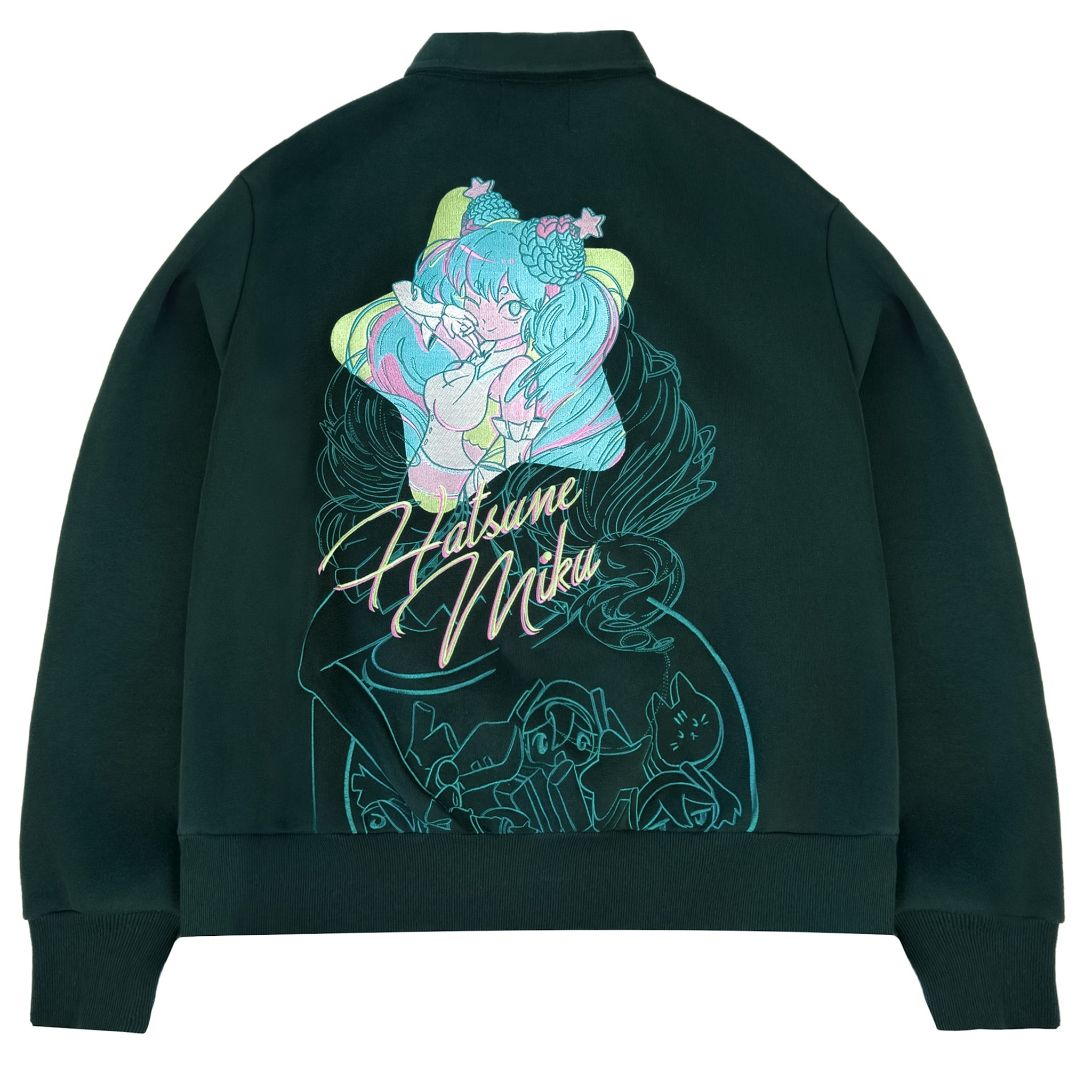 MIKU EXPO Zip Collar Sweater – Apari