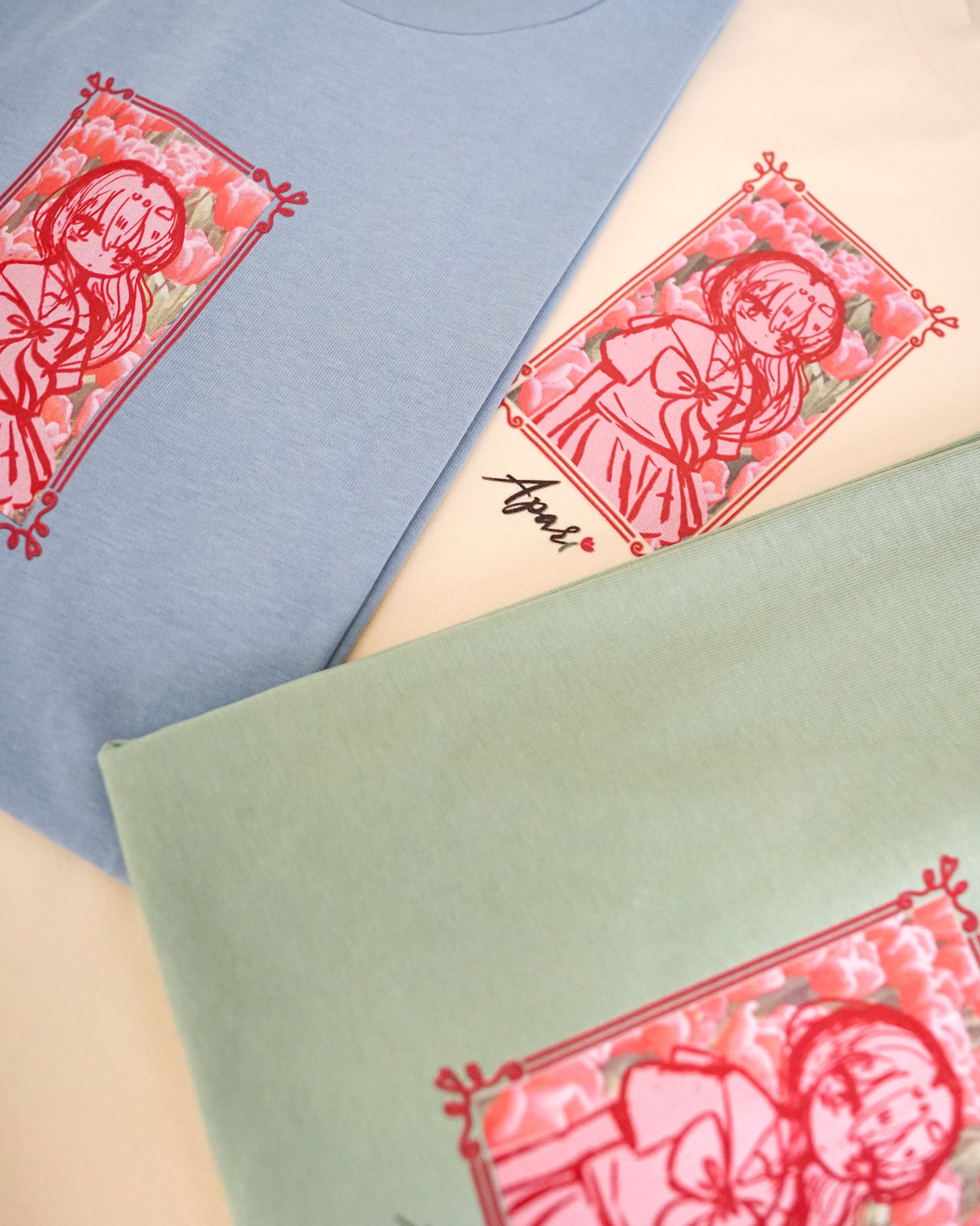 Tulip T-Shirt Blue