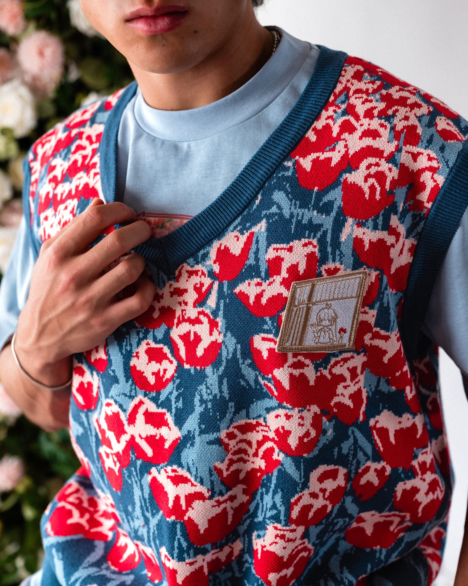 Tulip Vest Blue