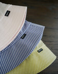 Seersucker Bucket Hat Blue
