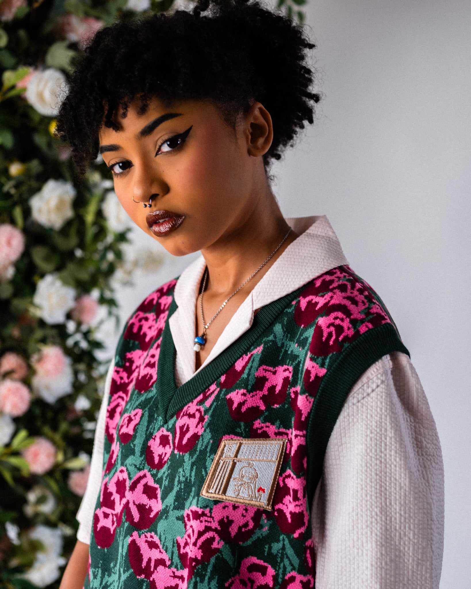 Tulip Vest Green