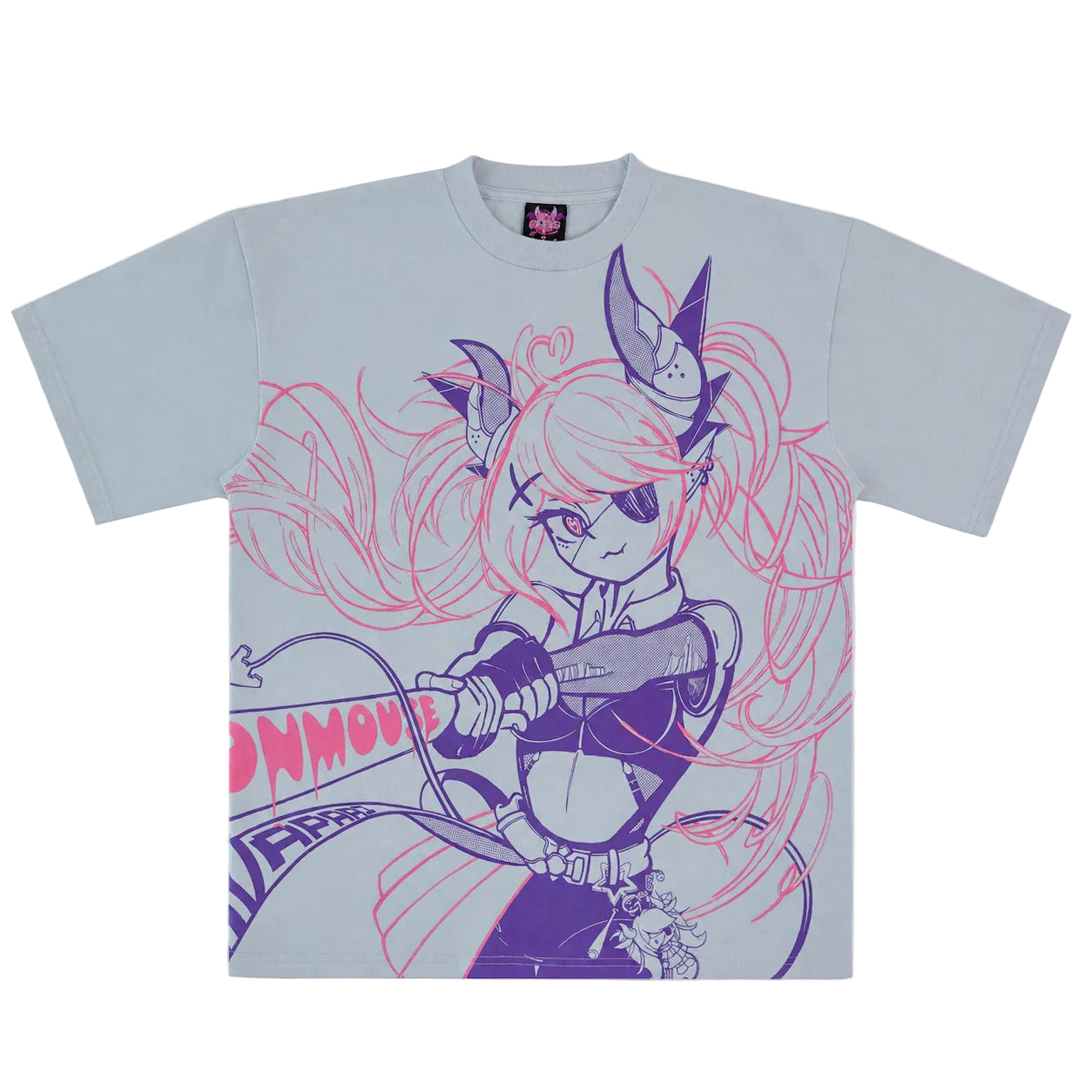 Bat Baddie T-Shirt Blue