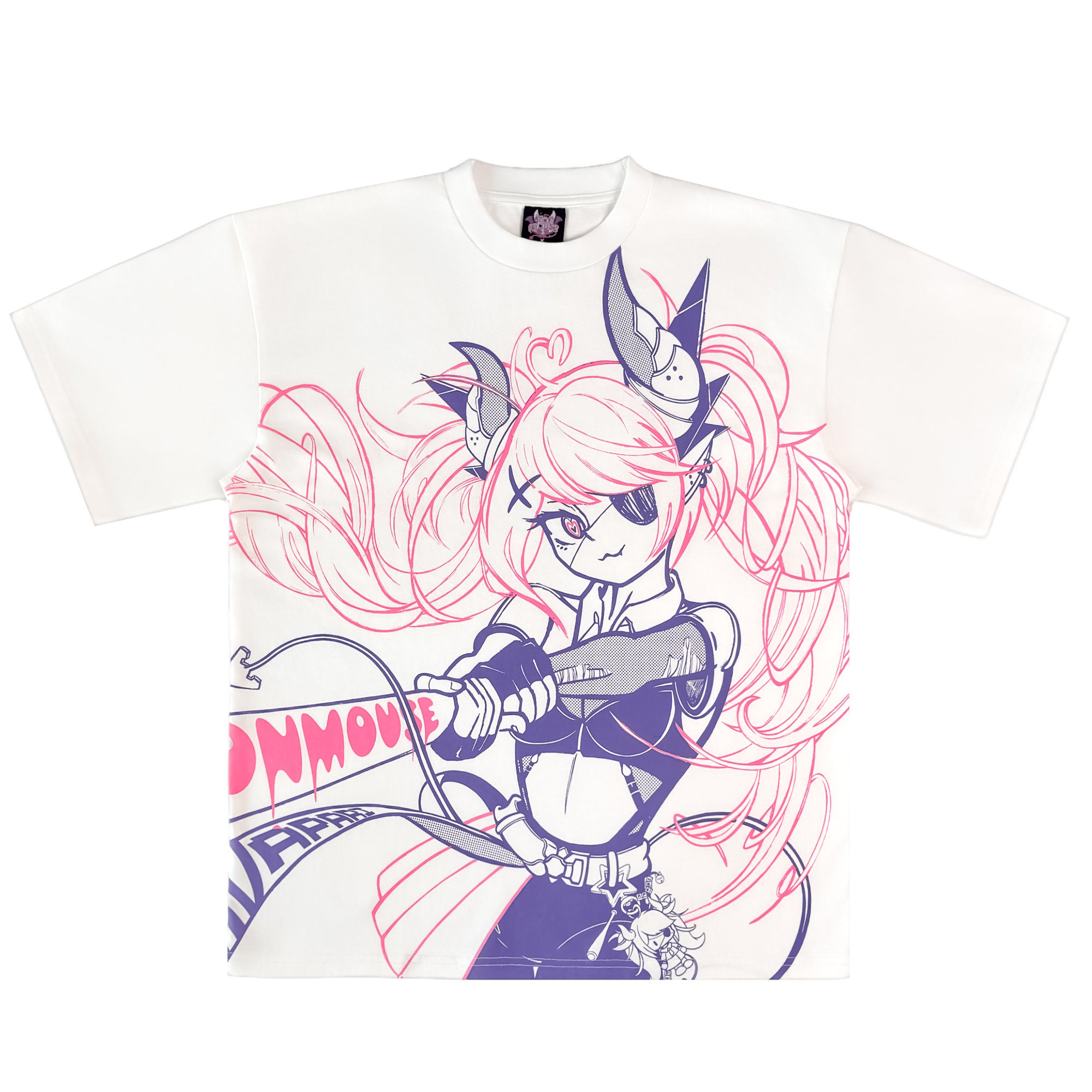 Bat Baddie T-Shirt Cream