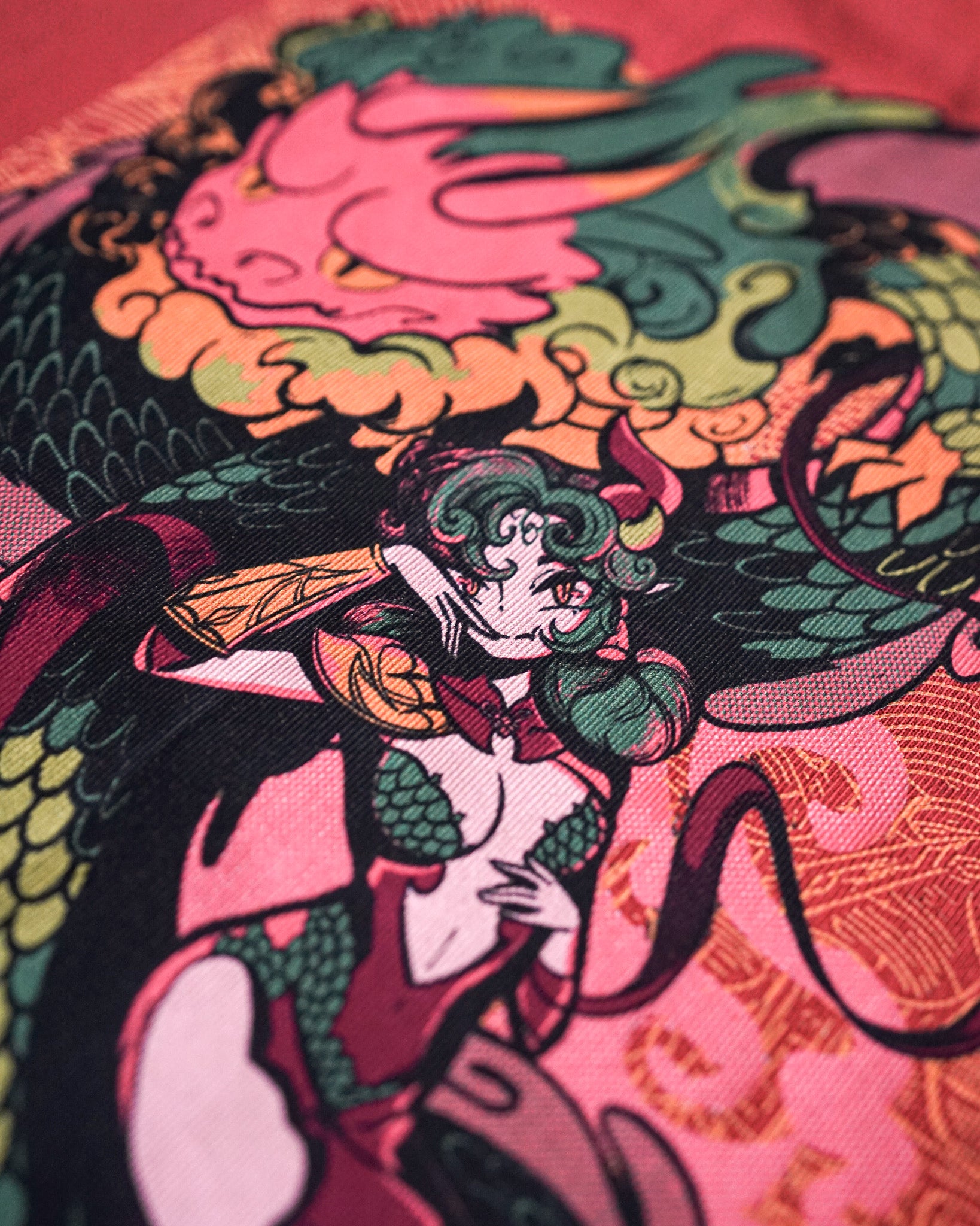 Dragon T-Shirt Crimson