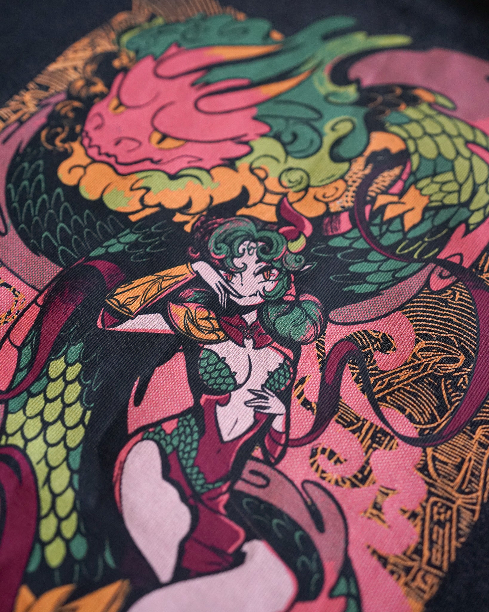 Dragon T-Shirt Smoke