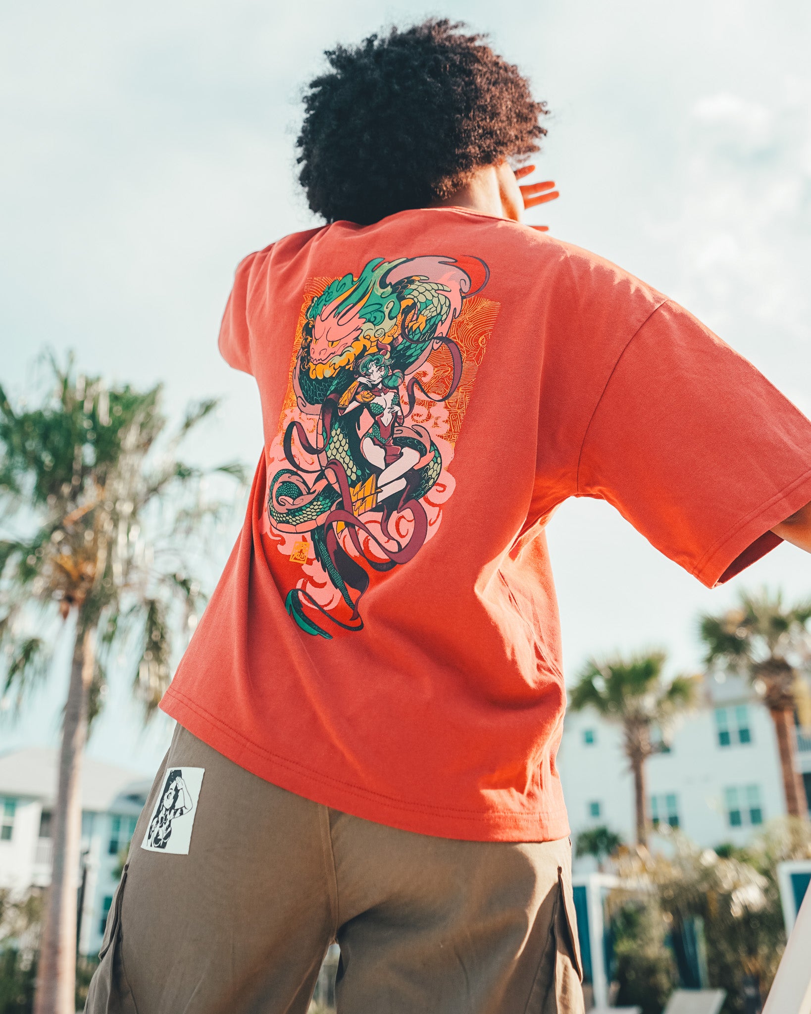 Dragon T-Shirt Crimson