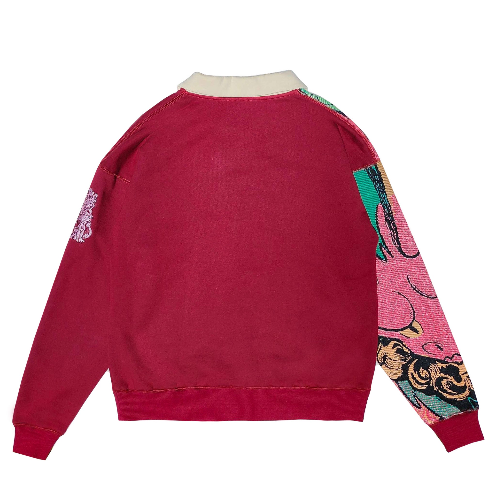 HYKE - 美品　ara.ara Boa Embroidery Pullover Dragon Embroidery Unisex Oriental Hoodie Cotton Sweatshirt