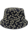 Woven Floral Bucket Hat