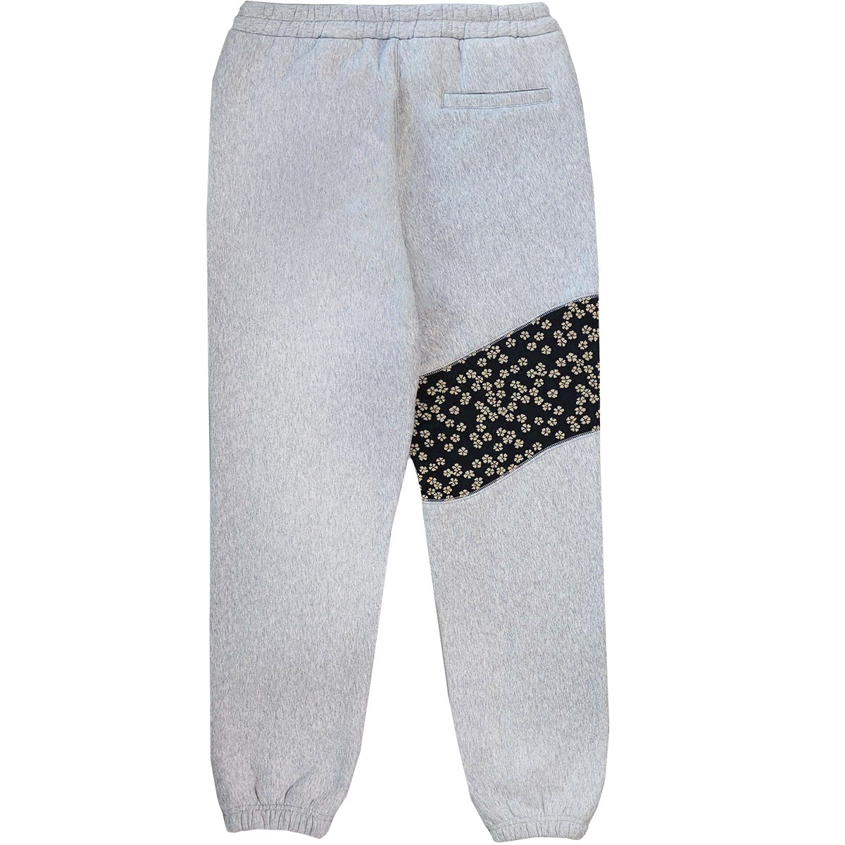 Woven Floral Sweatpant Grey