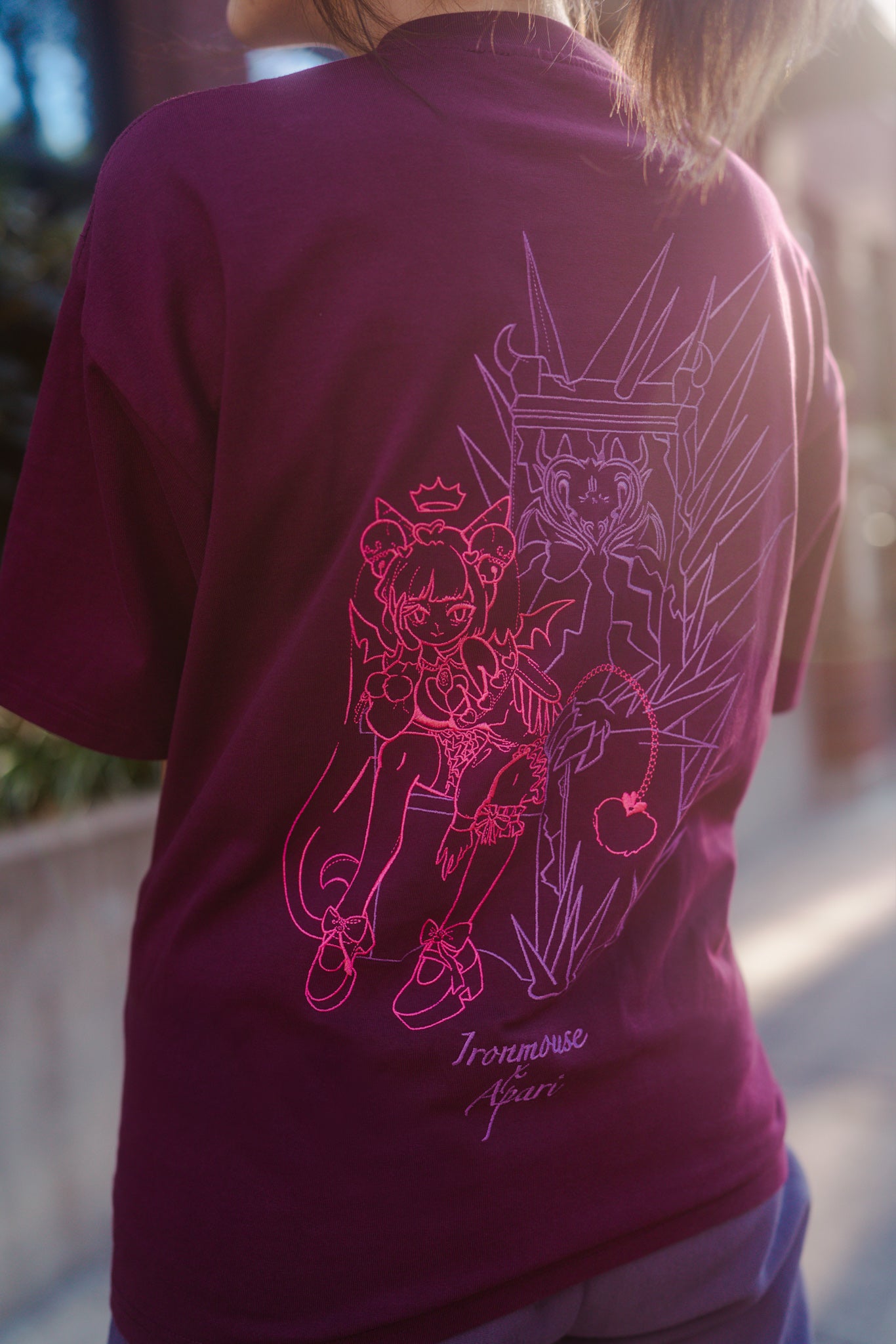 Ironmouse Throne Royal Plum T-Shirt