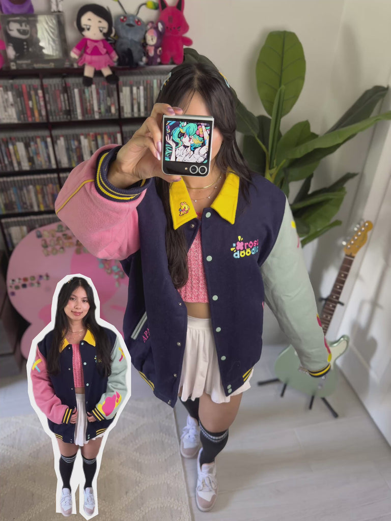 rosedoodle Varsity Jacket – Apari