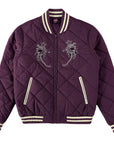 Bat Baddie Quilted Bomber