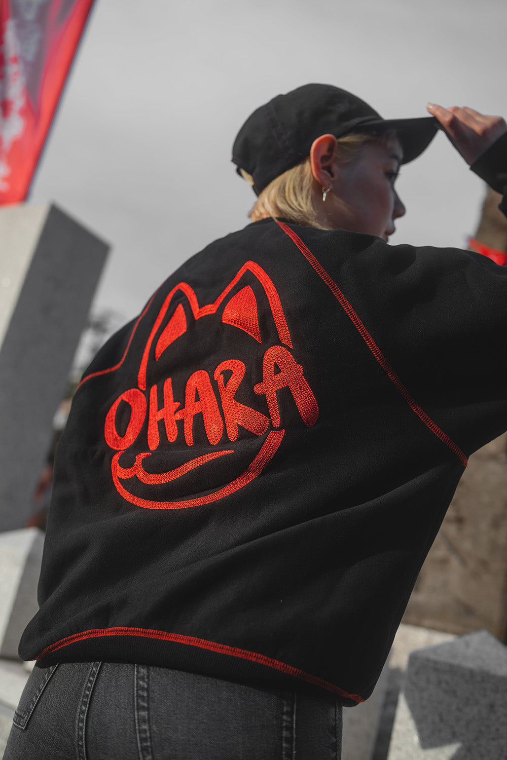 Ohara Sweatshirt Black