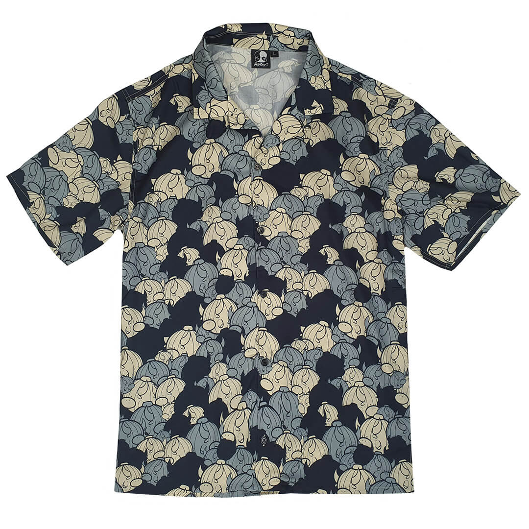 Pre-Order Ox Lantern Button Smoke