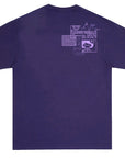Trash Taste Glitch T-shirt Purple