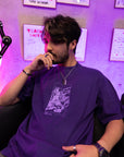 Trash Taste Glitch T-shirt Purple
